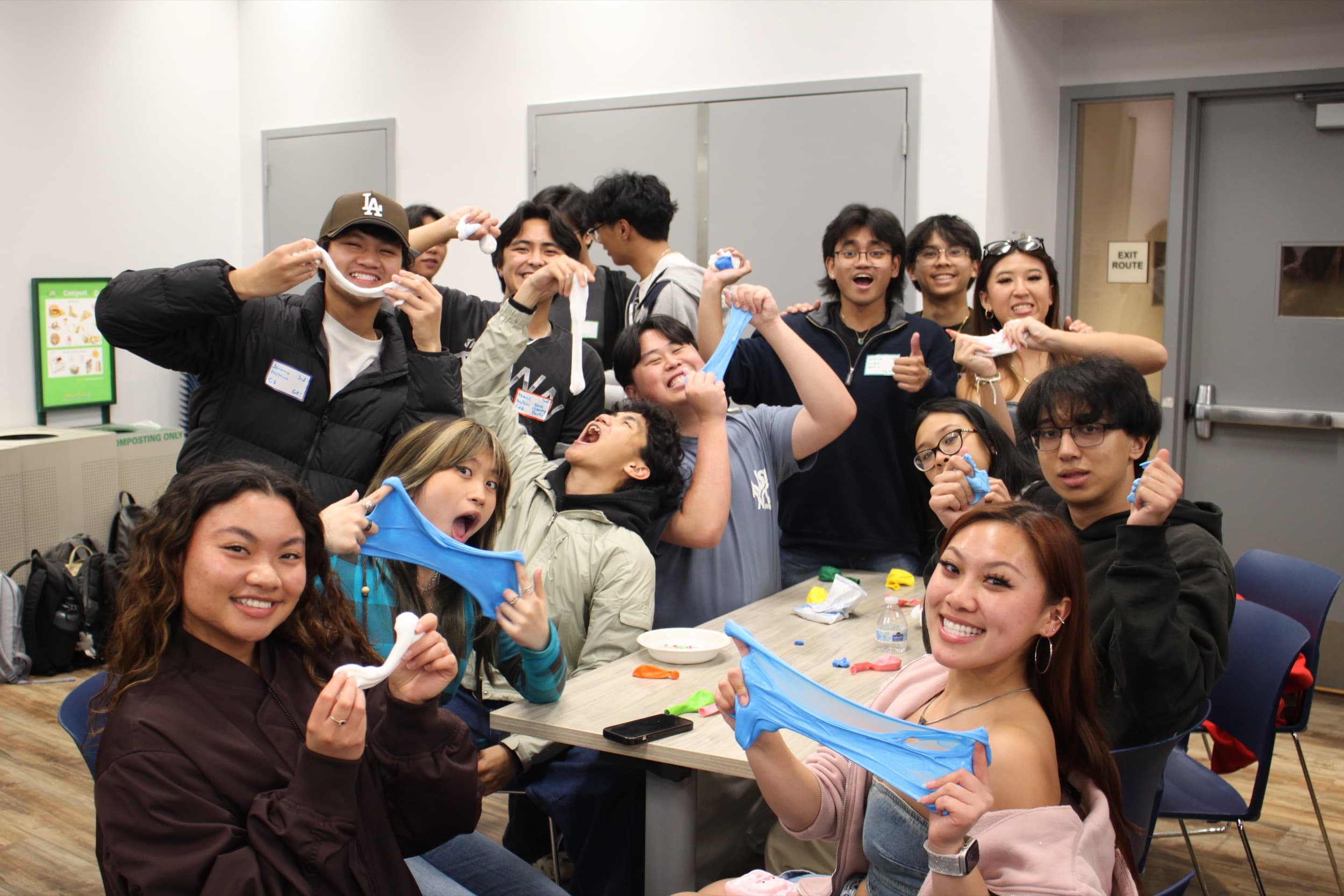 FUSION members celebrating together