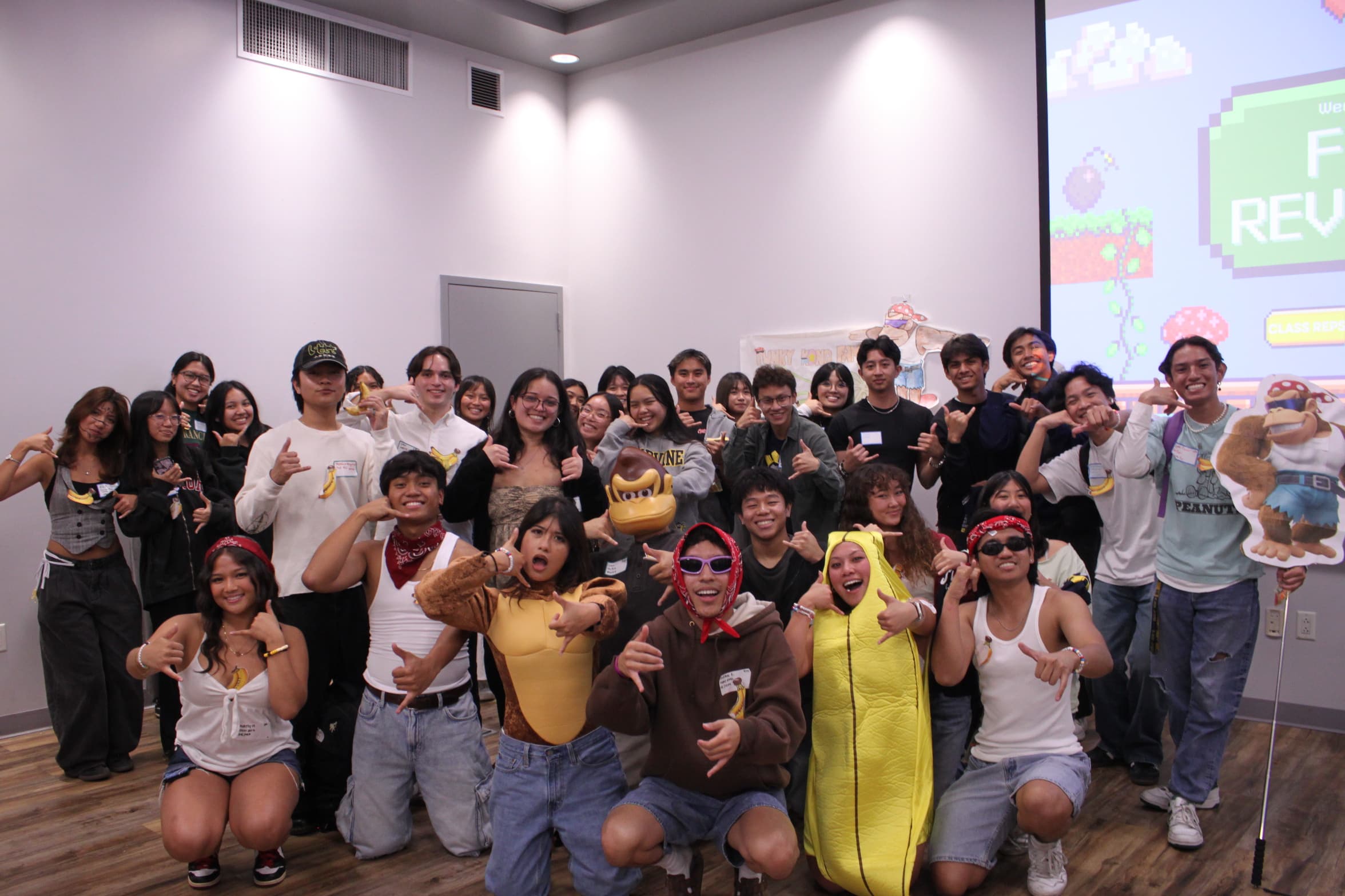 FUSION fam group photo