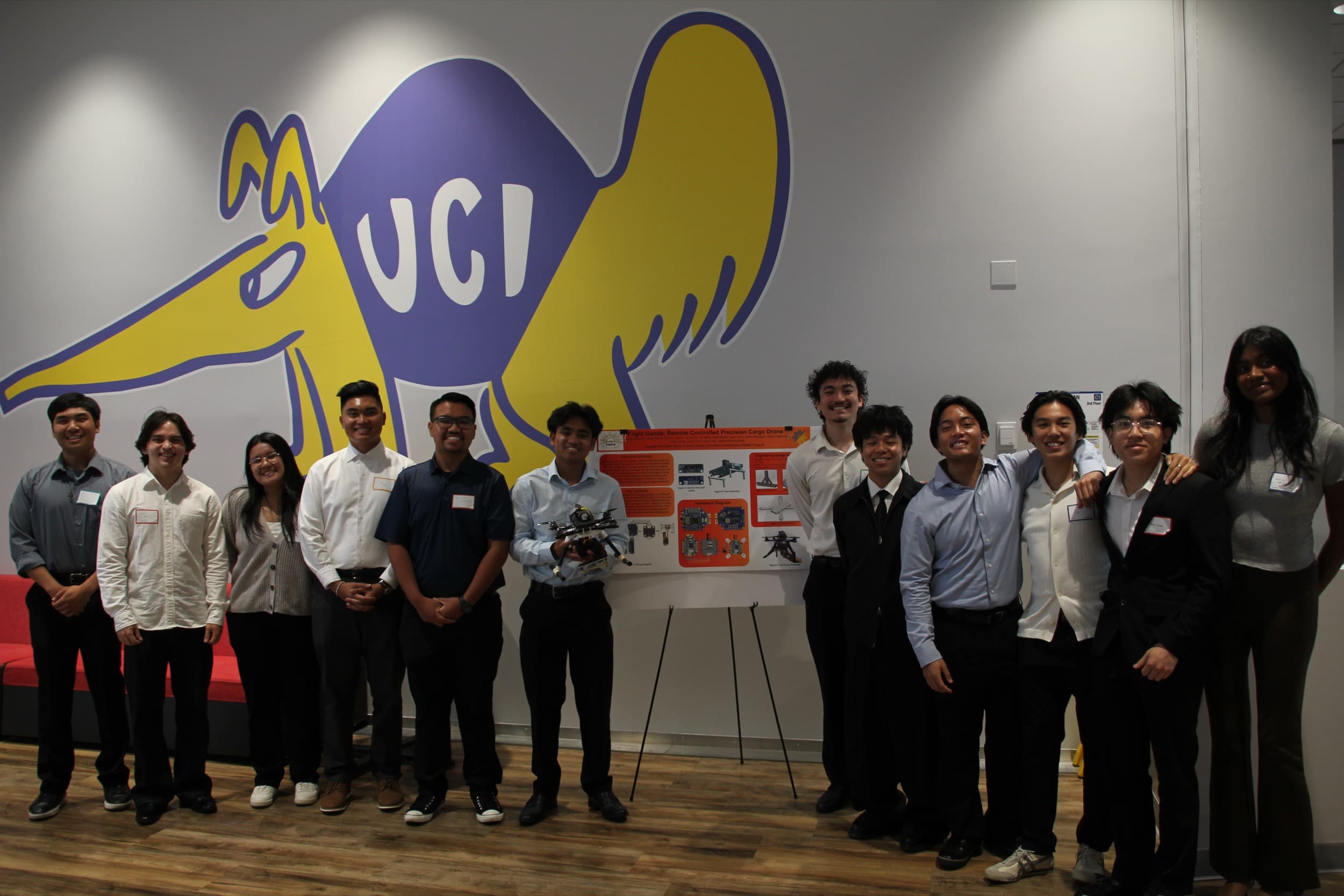 FUSION Engineering Project team group photo