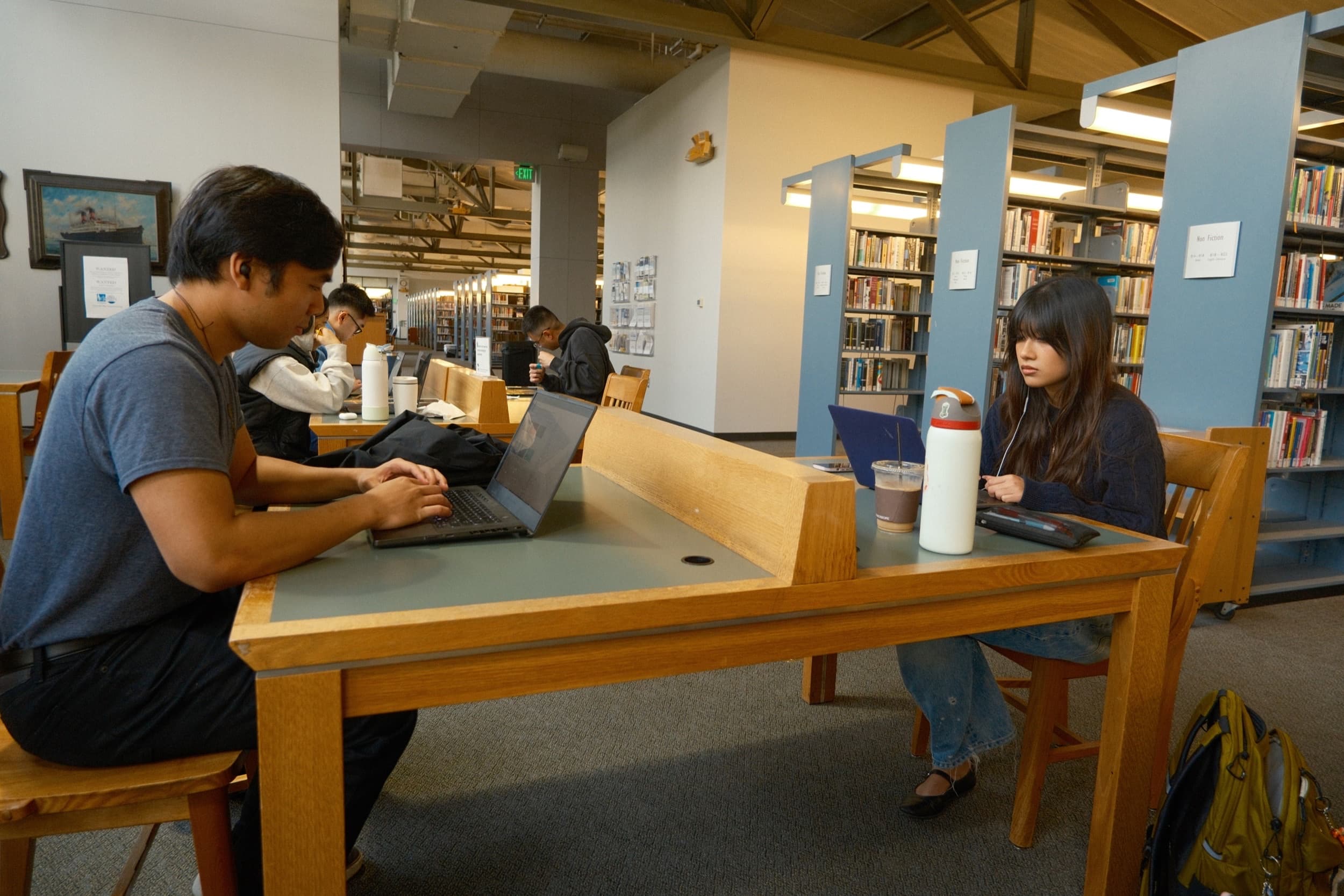 Study hours at the Science Library